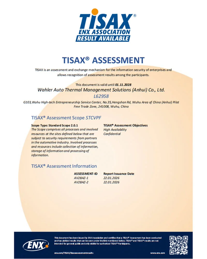 TISAX® Information Security Assessment